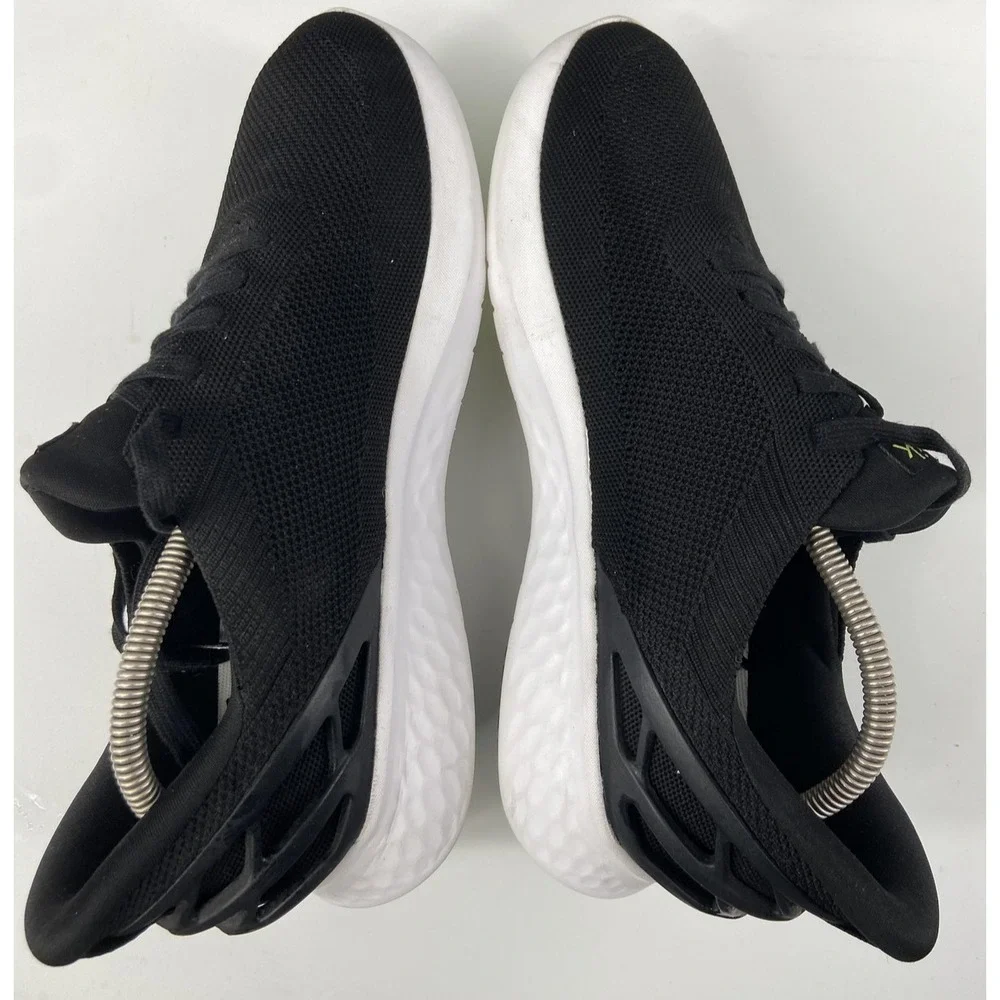 Kizik Shoes Mens 9.5 Black Athens Knit Hands Free Slip On Sneakers Comfort‎ Walk